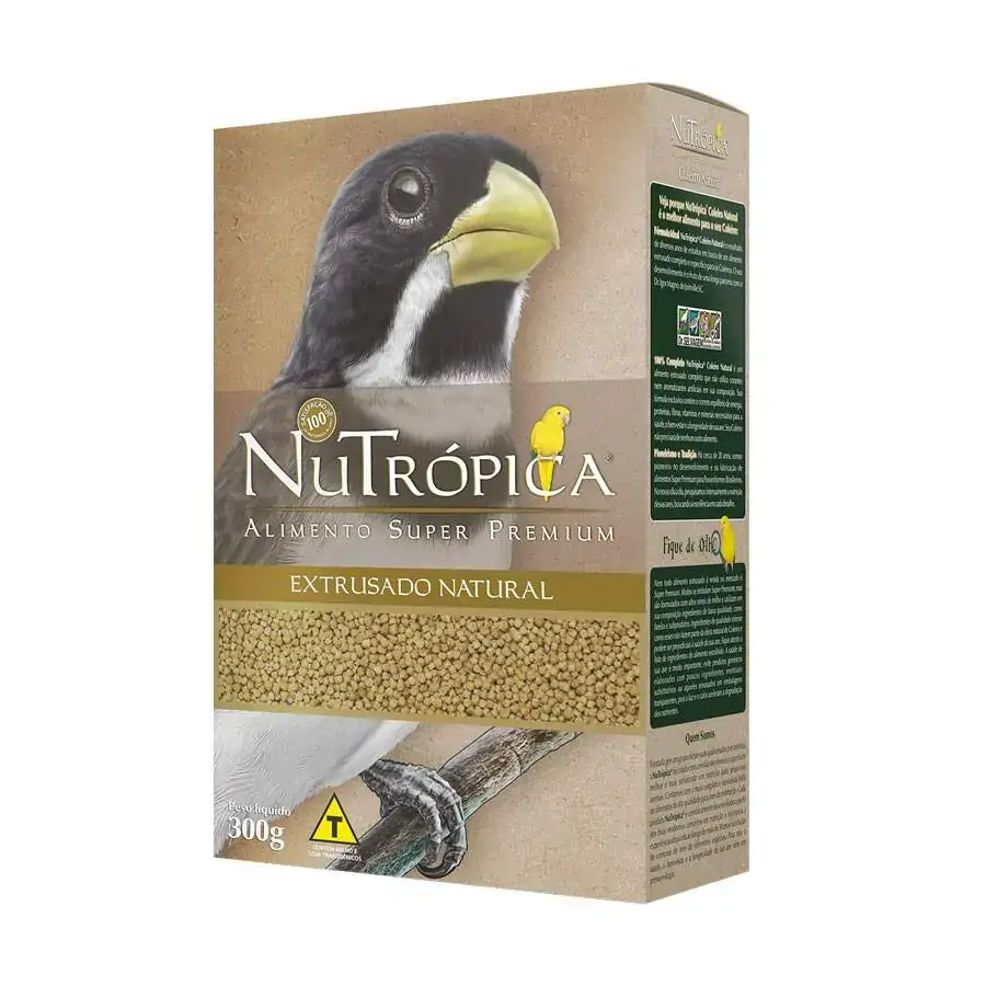 Nutropica Extrusado Natural Coleiro 300g