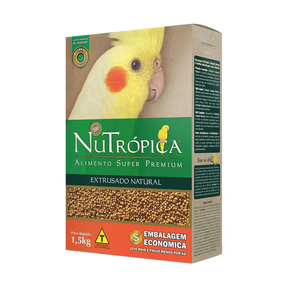 Al.pas.nutropica Natural Calopsita 1,5kg