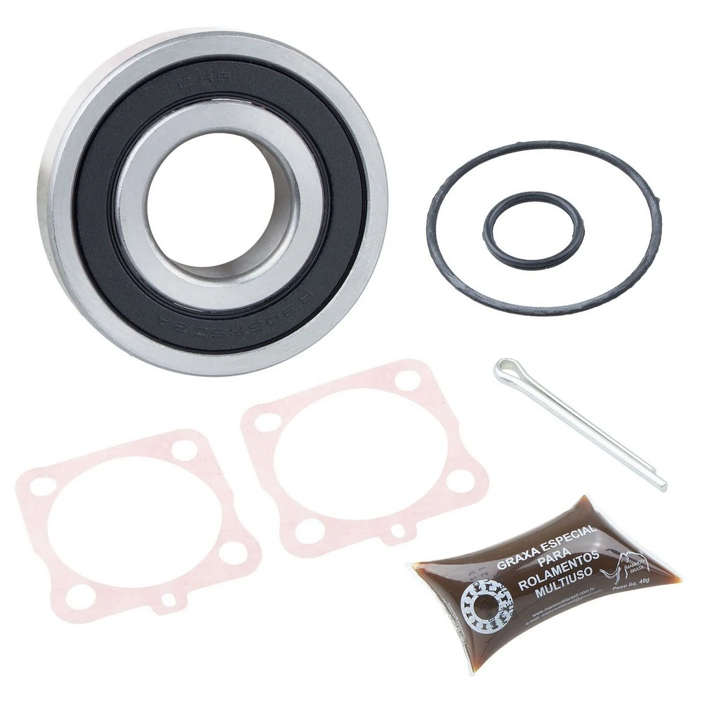 Kit Rolamento de Roda Traseira 4 Furos - NOVA META MKT120
