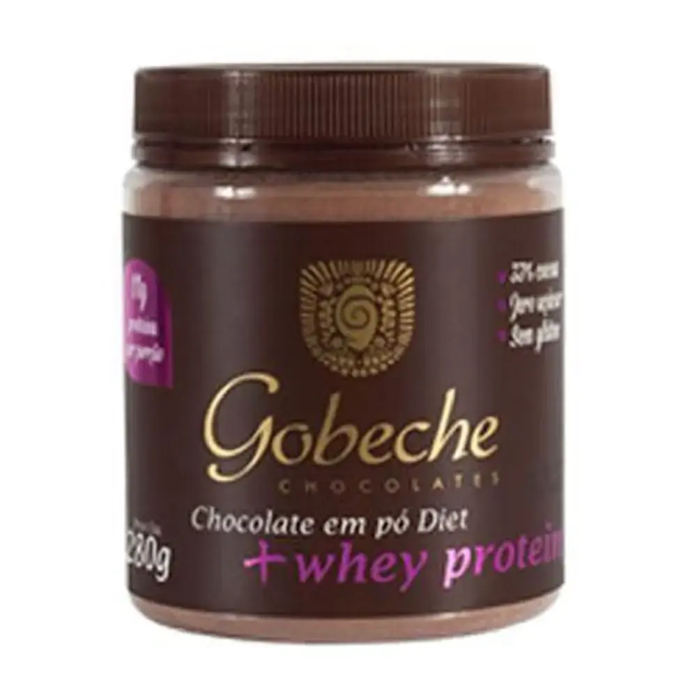 Chocolate Em Po Diet Whey Protein 280g Alimentos