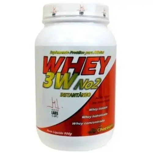 3w No2 Whey Chocolate 900g Health Labs