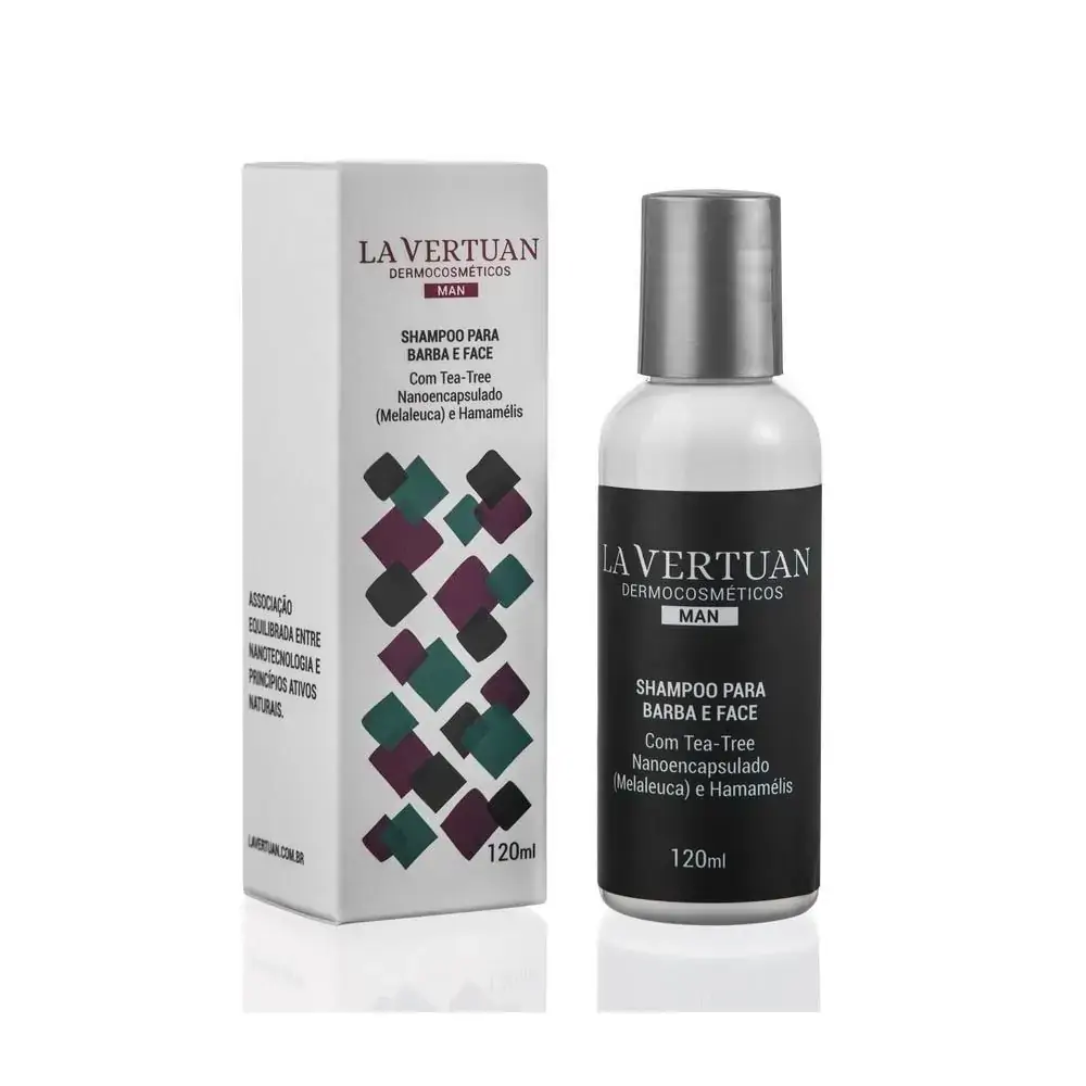 Shampoo Barba E Face 120ml La Vertuan