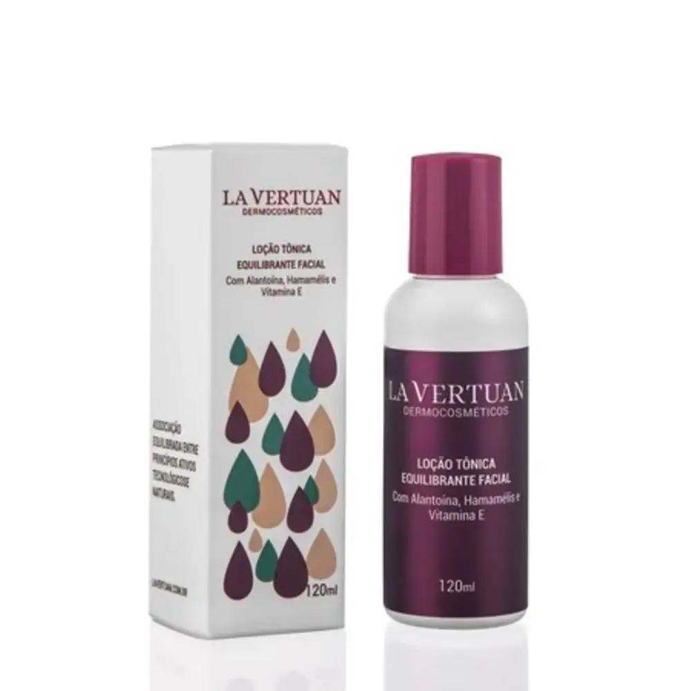 Loçao Tonica Equilibrante Facial 120ml La Vertuan La Vertuan