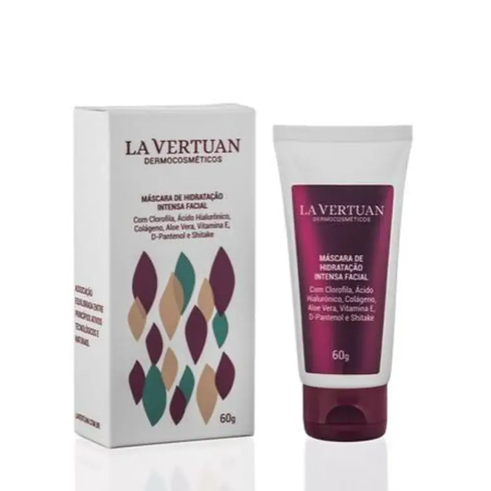 Mascara De Hidratacao Facial 60g La Vertuan
