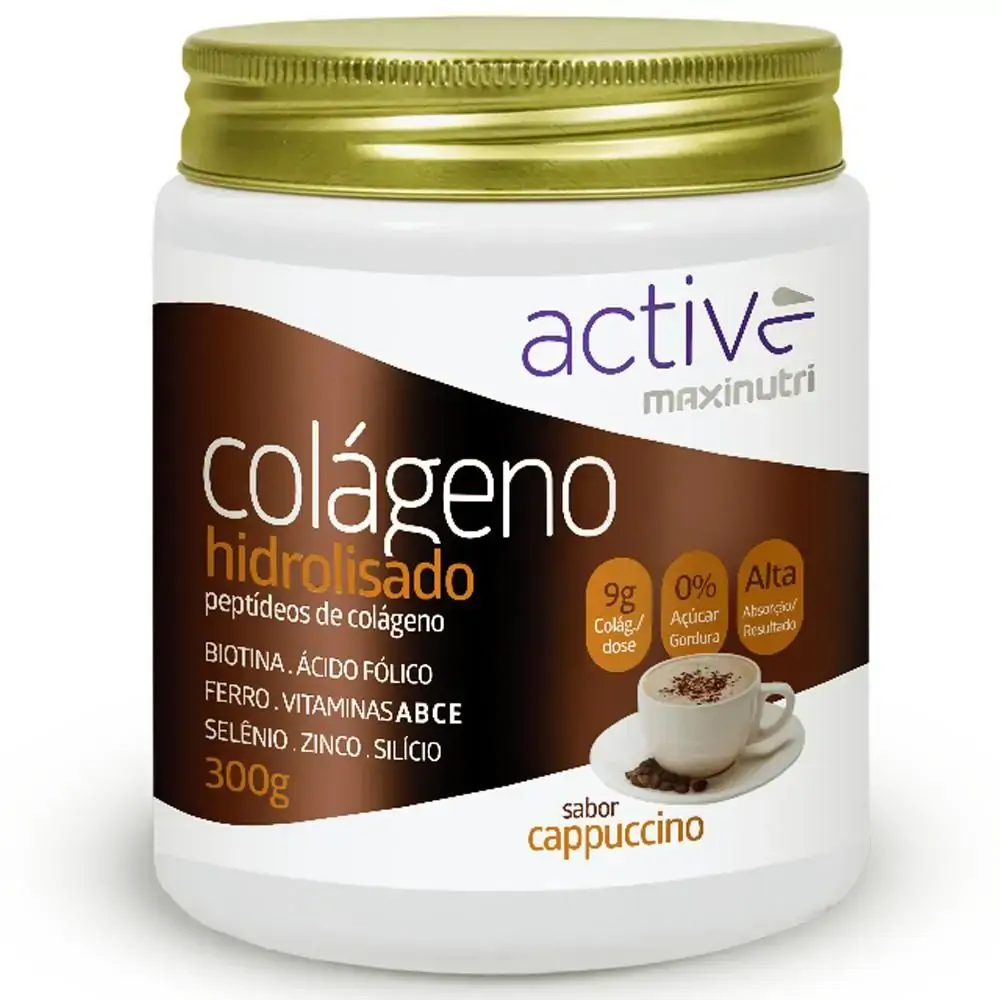 Colageno Hidrolisado Sabor Cappuccino 300g Maxinutri