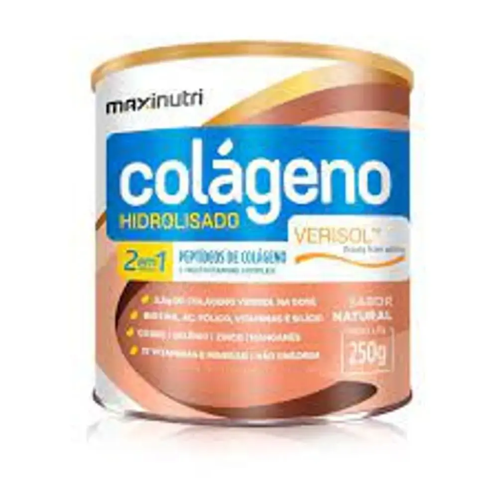 Colágeno Hidrolisado 2 em 1 Verisol - 250 gramas