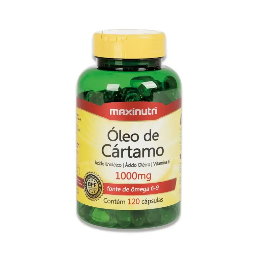 Maxinutri Oleo De Cartamo 1000mg 120cps .