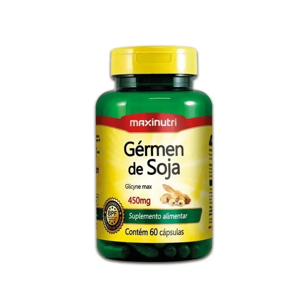 Gérmen De Soja 60 Caps Maxinutri