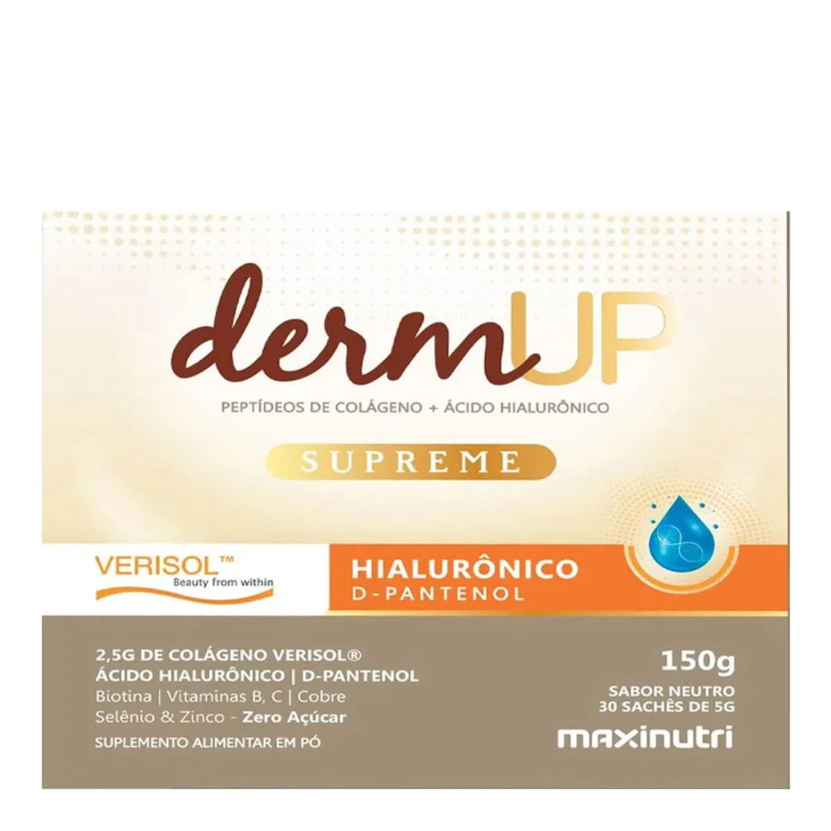 DermUp Supreme Verisol 30 sachês - MaxiNutri
