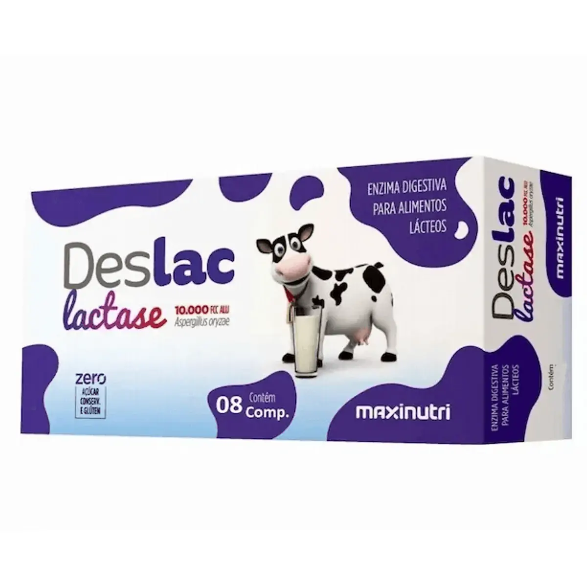 Deslac 10000 Fcc C8 Comp Mastigavel Lactase