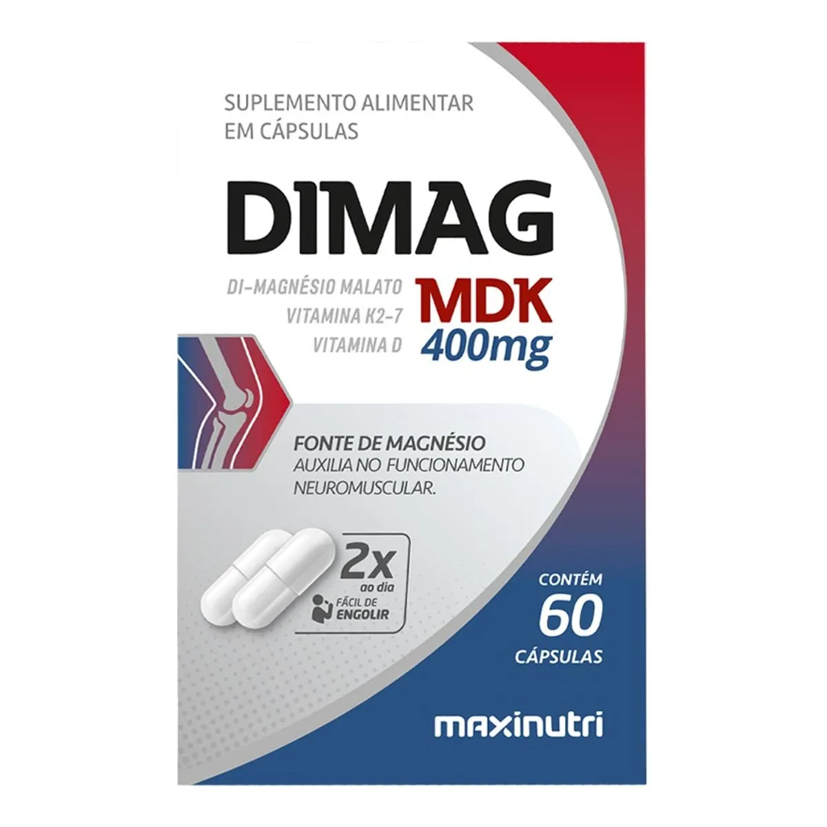 Suplemento Vitamínico Dimag Mdk 60 Cápsulas