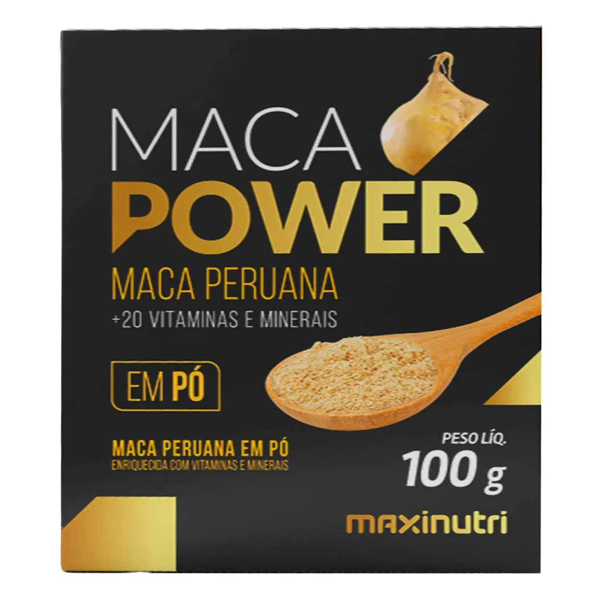 Maca Ultra 100 Maca Peruana Em Po 100gr