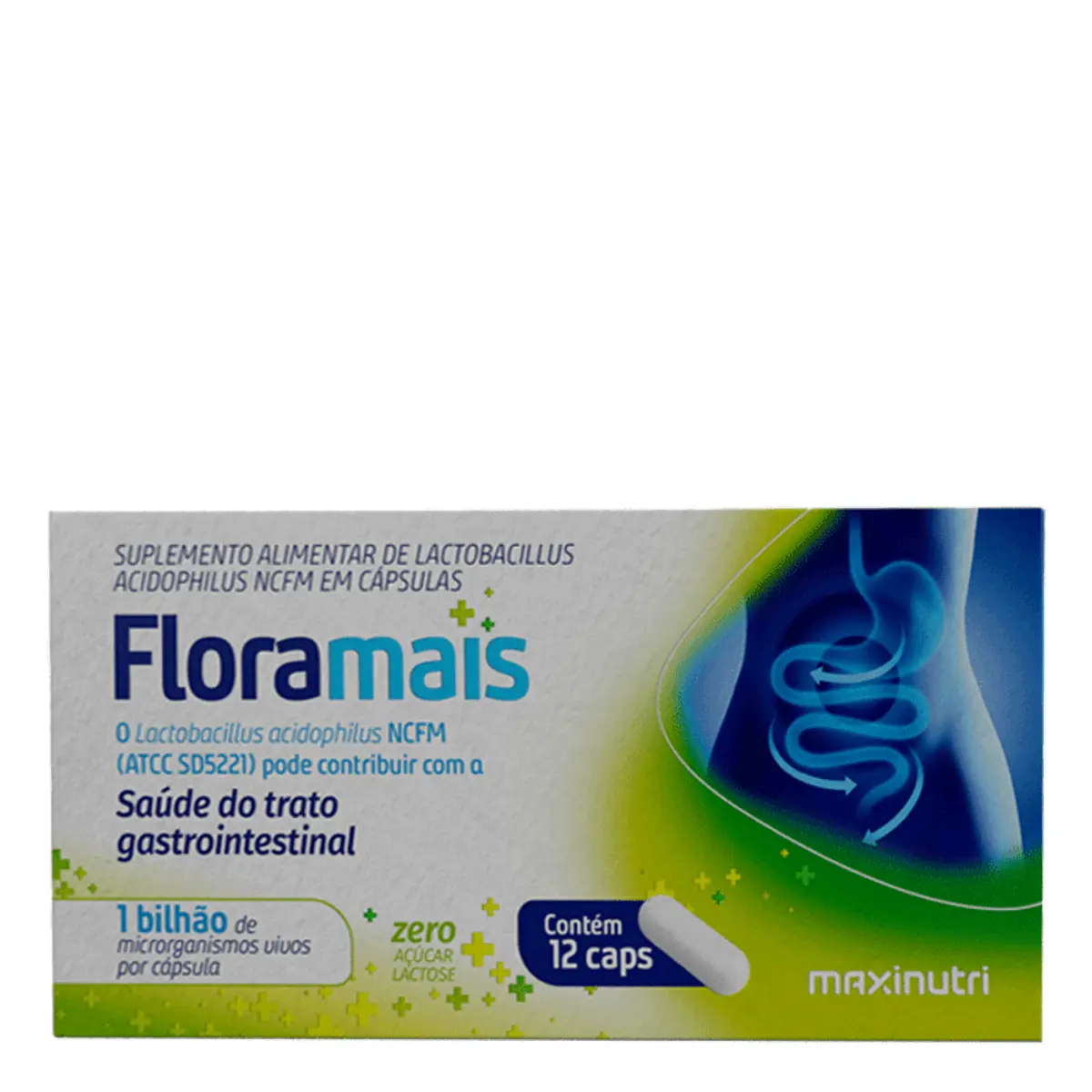 Probiótico Floramais Caixa 12 Cápsulas