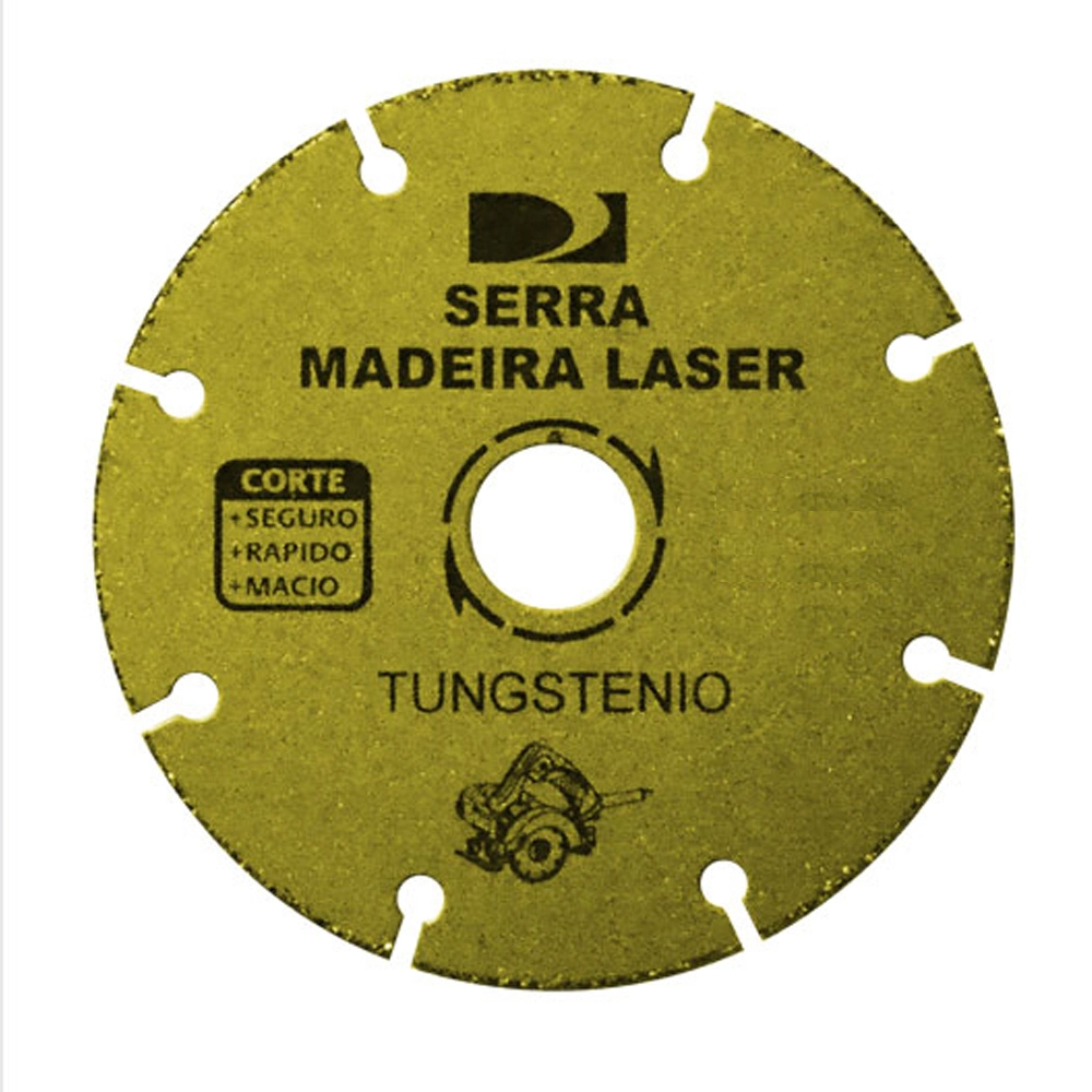 Disco Serra Madeira Laser Tungstênio 7.1/4   180mm