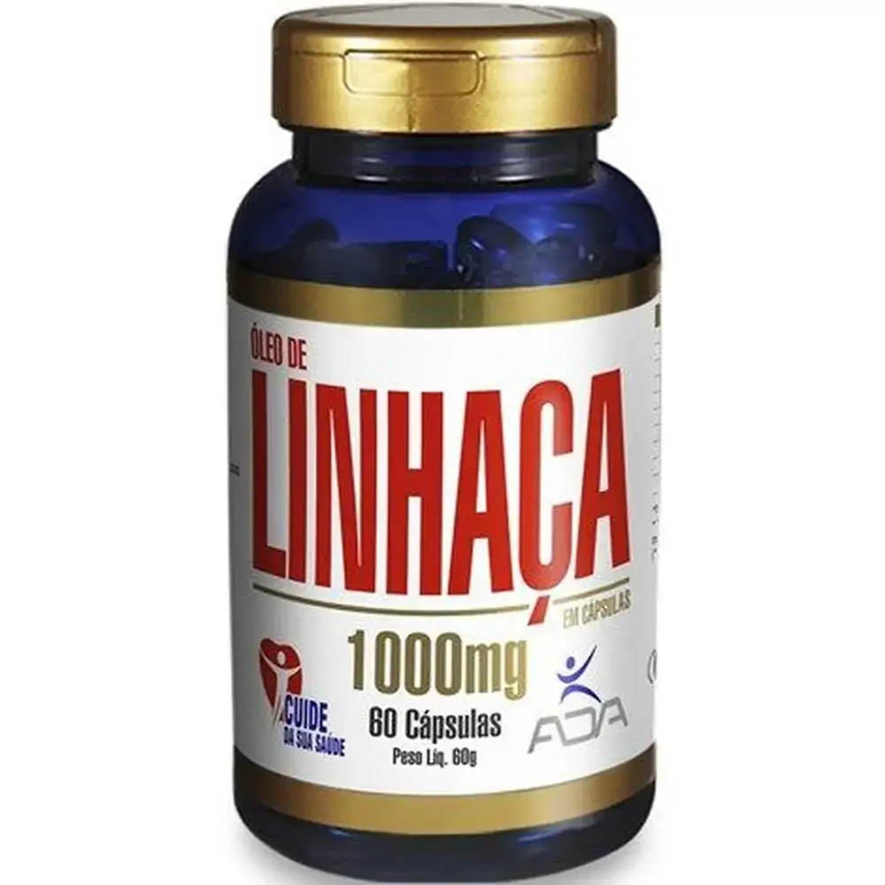 Oleo De Linhaça 1000mg 60 Cps Ada Nutraceuticos
