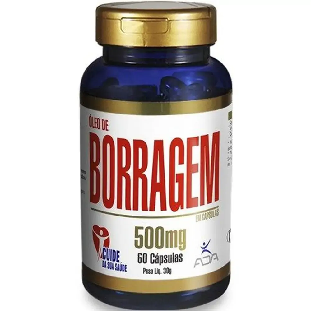 Oleo De Borragem 500mg Ada Nutraceuticos