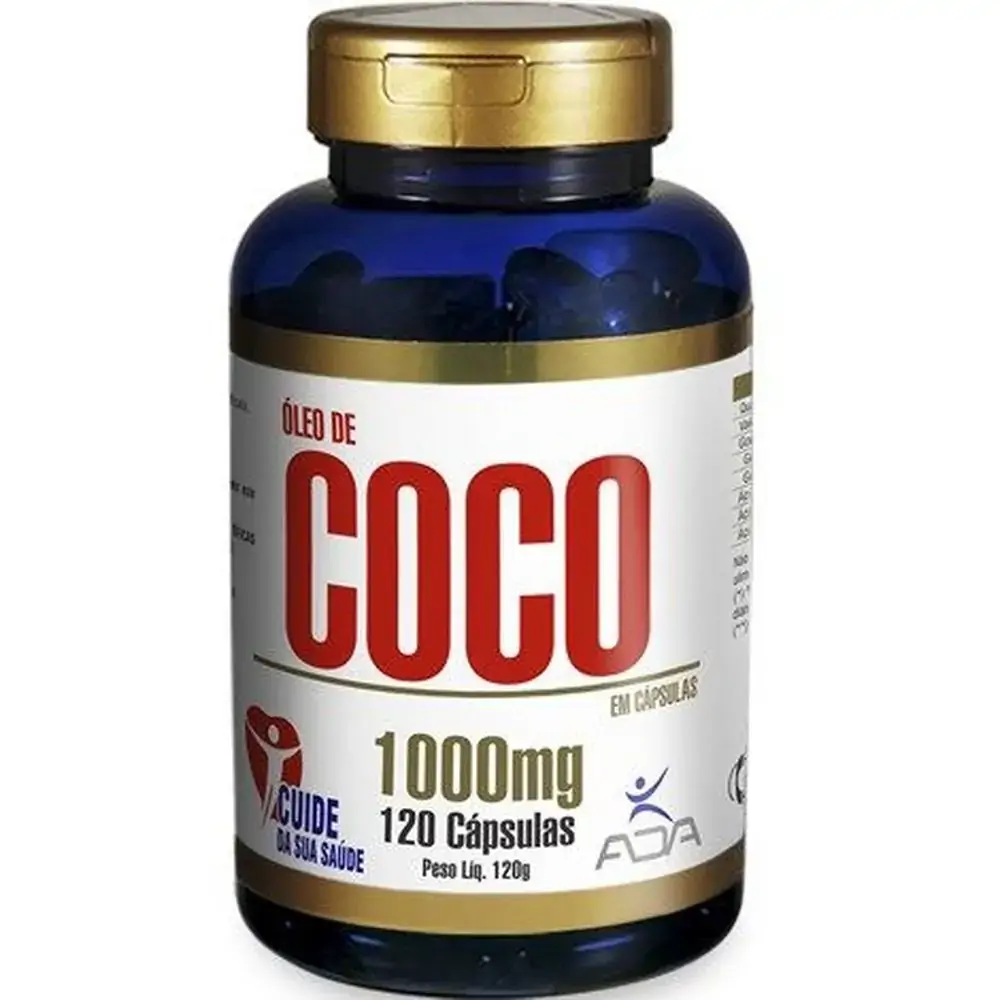 Oleo De Coco 1000mg 120 Caps Ada