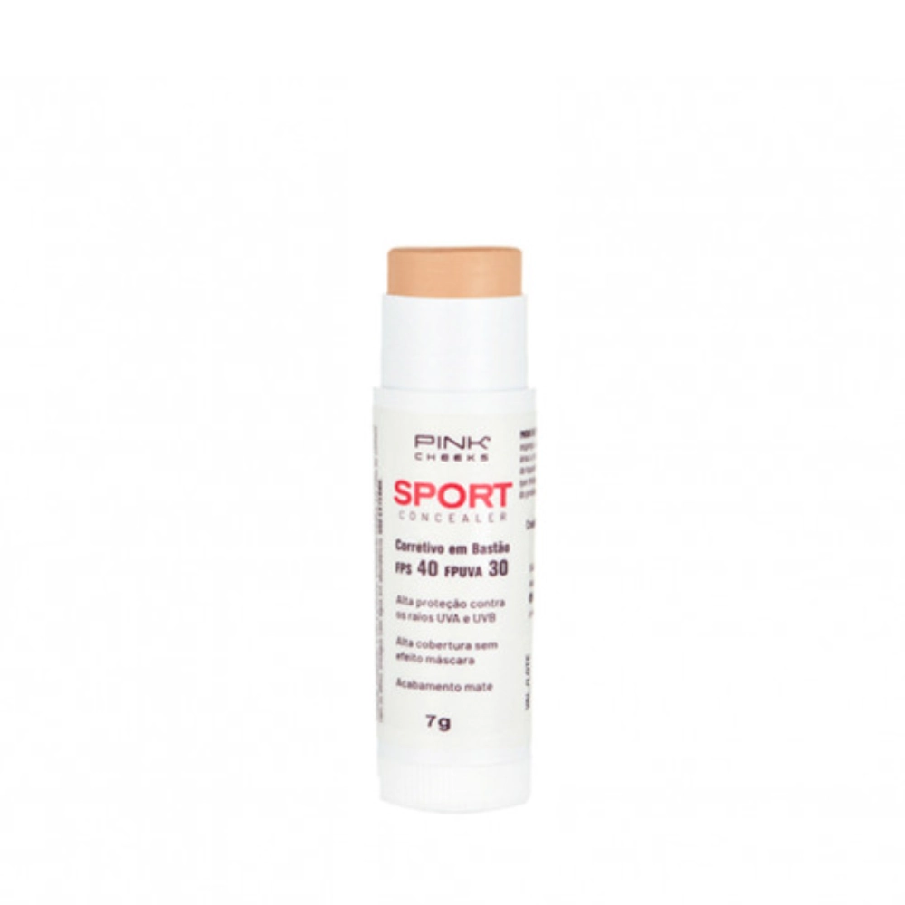 Corretivo Facial Pink Cheeks Sport Make Up Concealer Bege Neutro