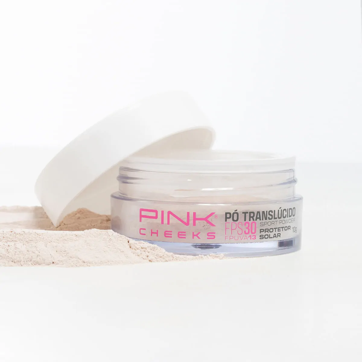 Po Translucido Pink Cheeks Com Protetor Solar Fps30 Fpuva13 5g