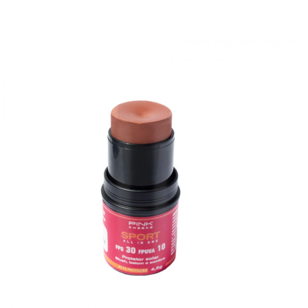 Blush Protetor Solar Pink Cheeks Fps30 Fpuva10 All In One Soft Peach 4,5g