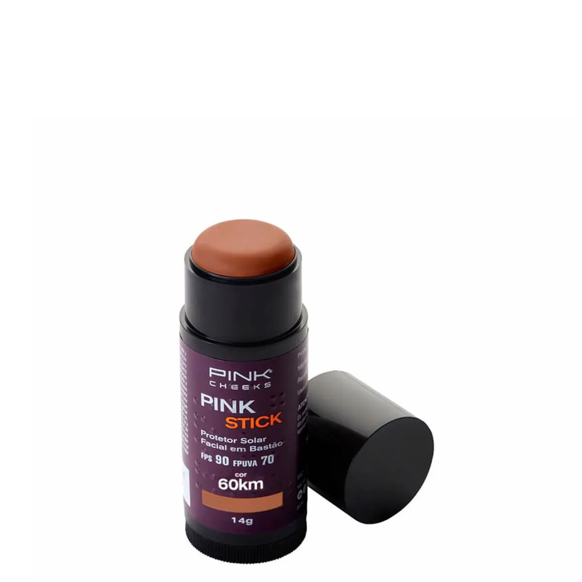 Protetor Solar Facial Pink Cheeks C/cor Fps 90 Fpuva 70 60 Ultra 14g