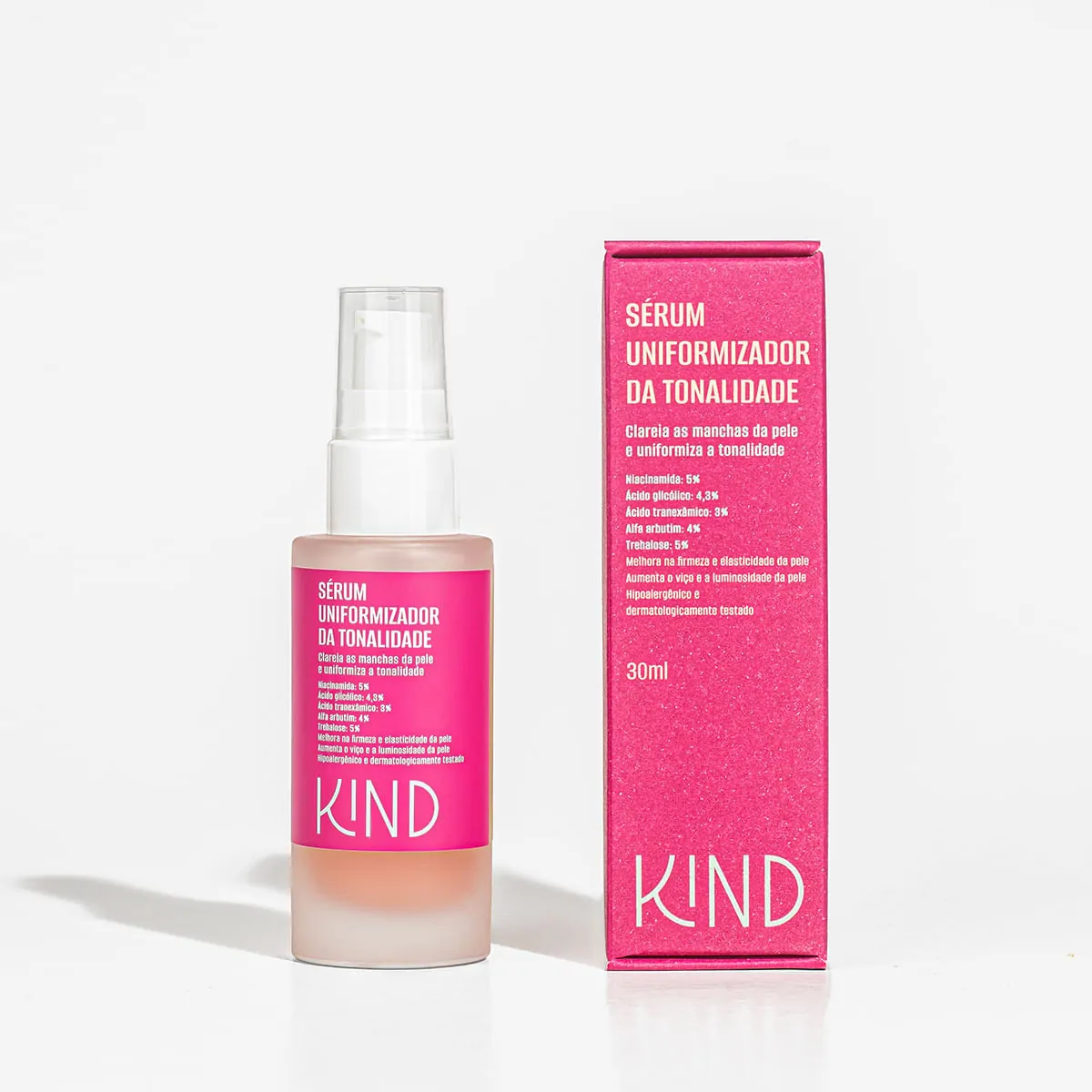 Serum Facial Kind Uniformizador Da Tonalidade 30ml