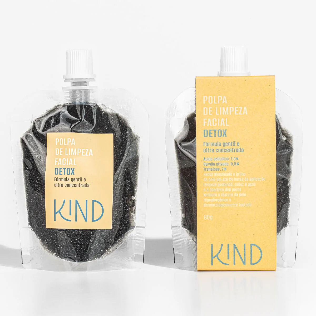 Sabonete Facial Kind Polpa De Limpeza Facial Detox 80g