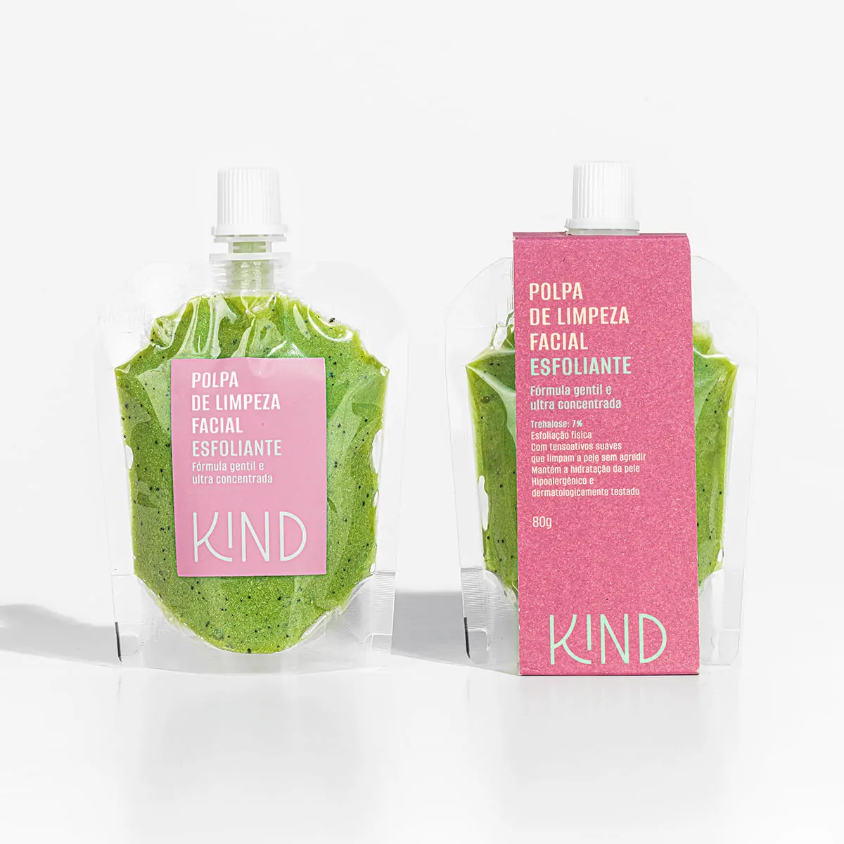 Sabonete Facial Kind Polpa De Limpeza Facial Esfoliante 80g