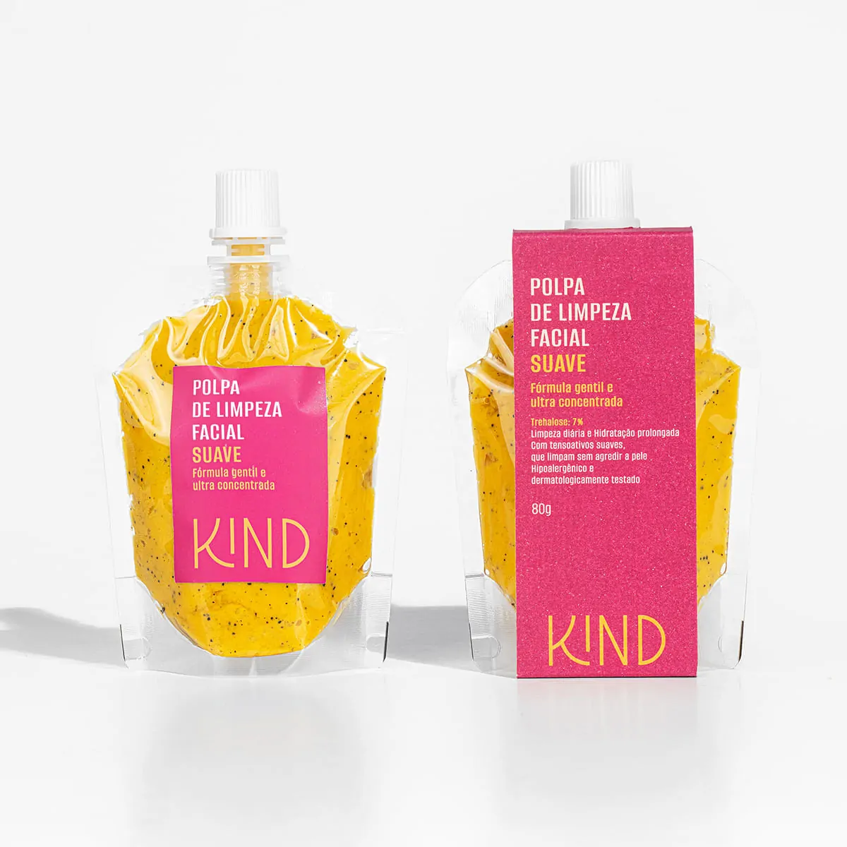 Sabonete Facial Kind Polpa De Limpeza Facial Suave 80g