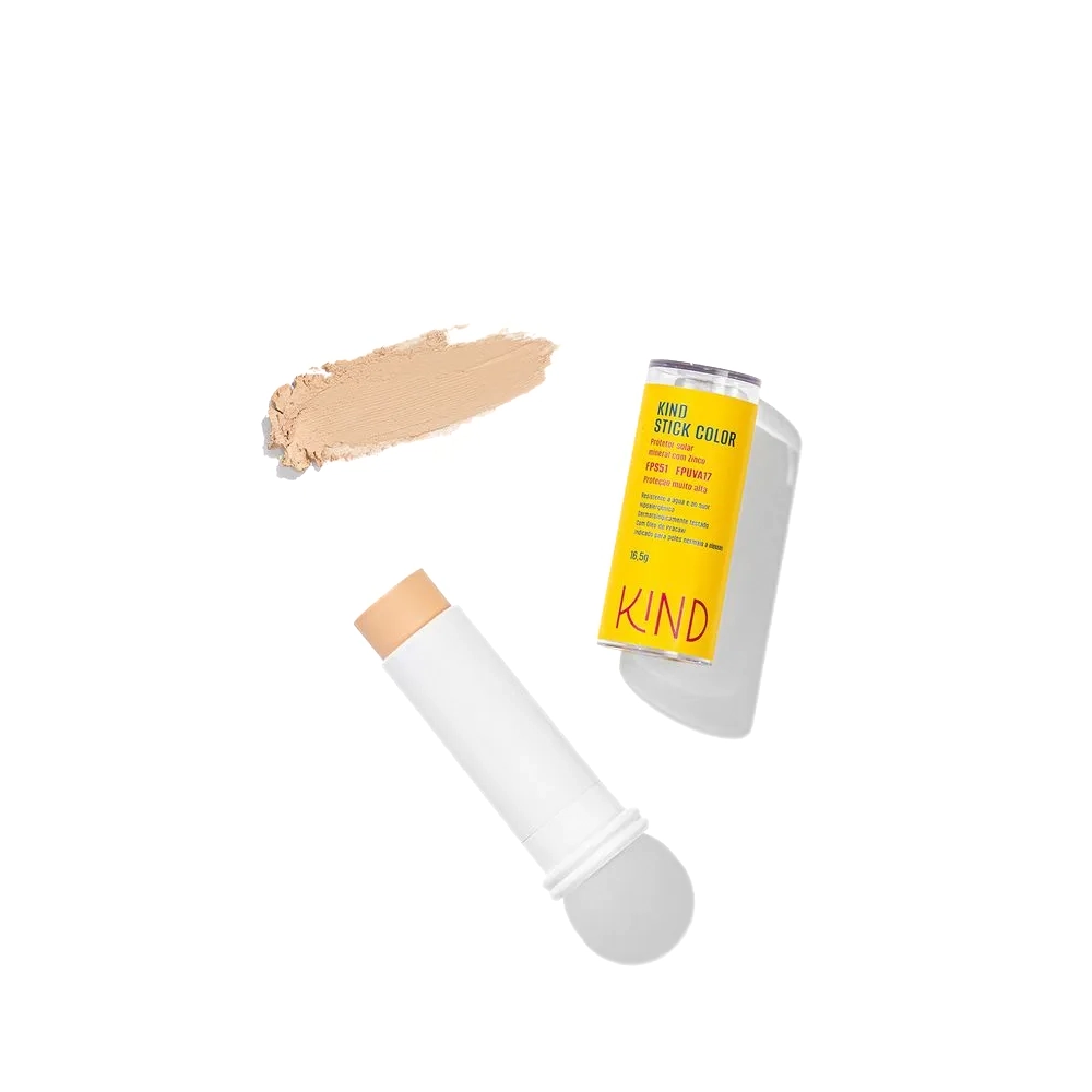 Protetor Solar Facial Kind Stick Mineral Com Zinco Fps51 Fpuva17 K20 16g