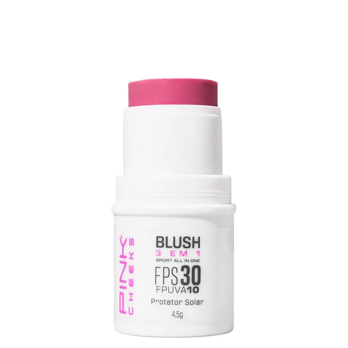 Blush Stick Pink Cheeks 3 Em 1 Sport All In Fps 30 Pink Berry 4,5g