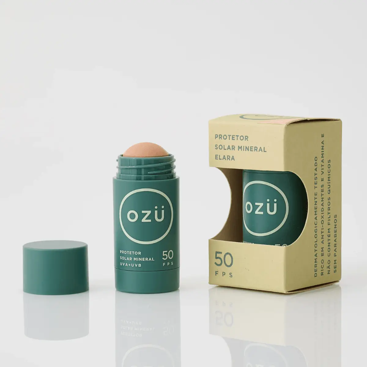 Ozü Protetor Solar Mineral Elara FPS 50 Cor 1 15g