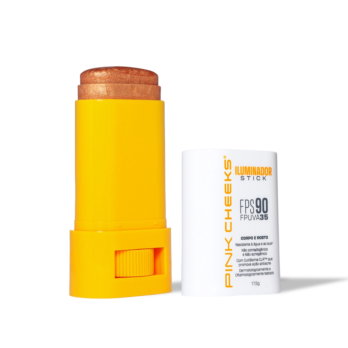 Iluminador Multifuncional Pink Cheeks Fps90 Gold 17,5g