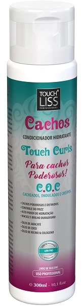 Cond Touch Liss 300ml Touch Curls Cachos