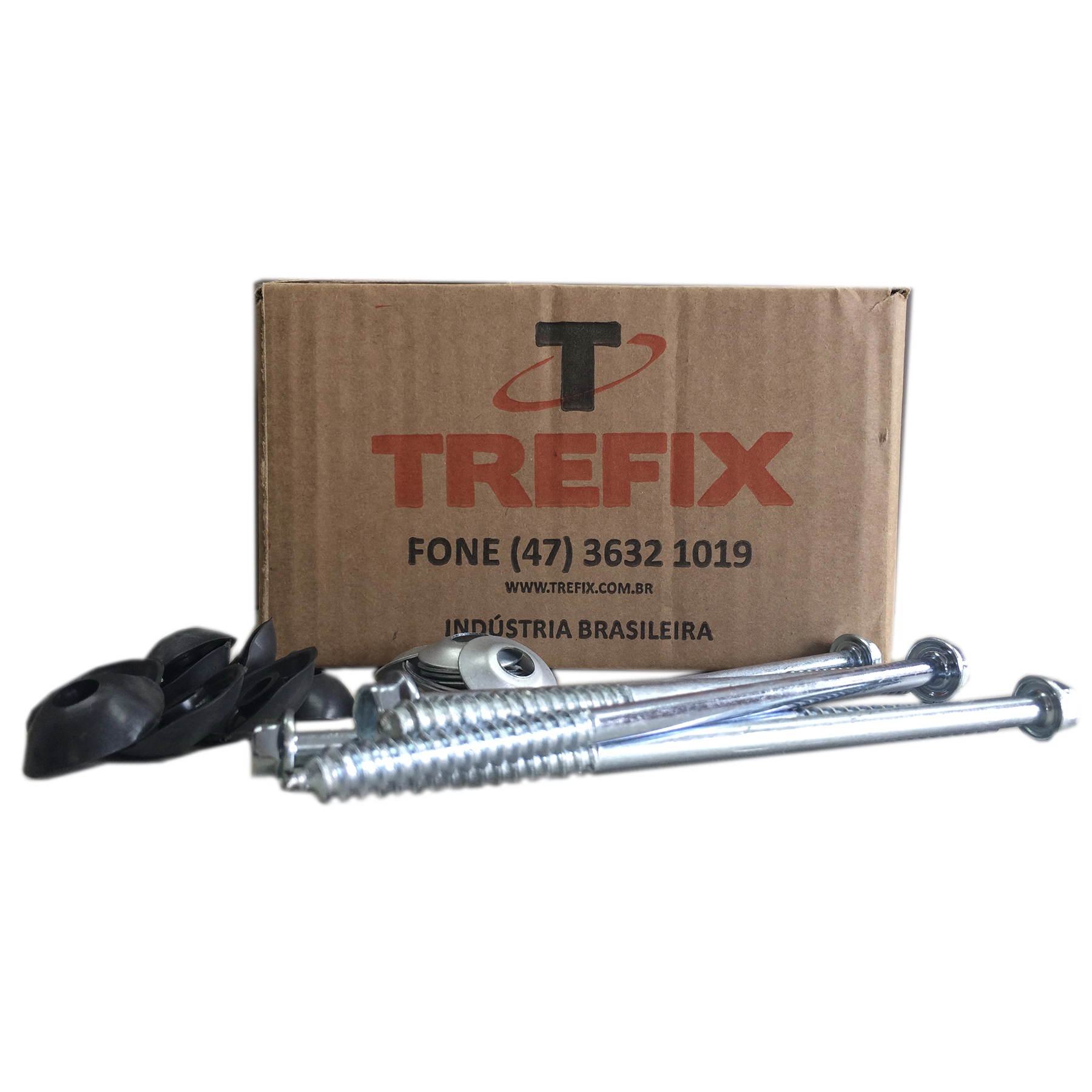 Parafuso Telheiro 150x7,94mm Aço Carbono 100 unidades