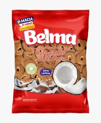 Bisc Rosquinha Belma 500g Coco