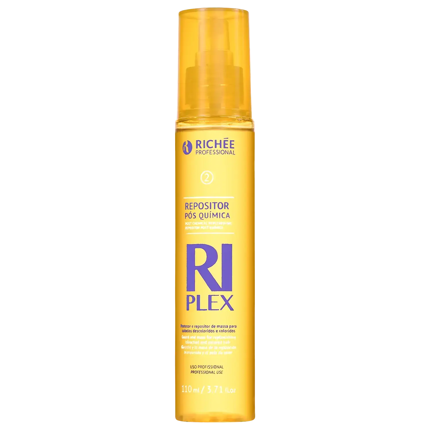 Creme/mascara Tratamento Richee Riplex Pós Quimica 2 110ml