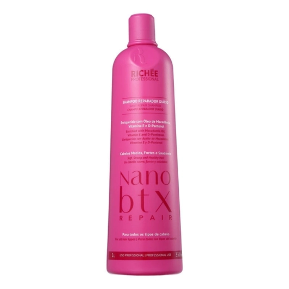 Shampoo Richée Professional Reparador Diario Nano Btx 1l