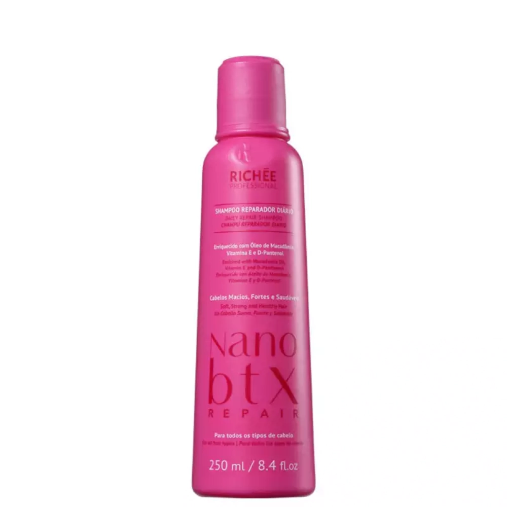 Shampoo Richée Professional Reparador Diario Nano Btx 250ml
