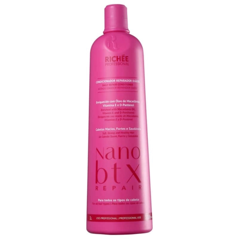 Condicionador Richée Professional Reparador Diario Nano Btx 1l
