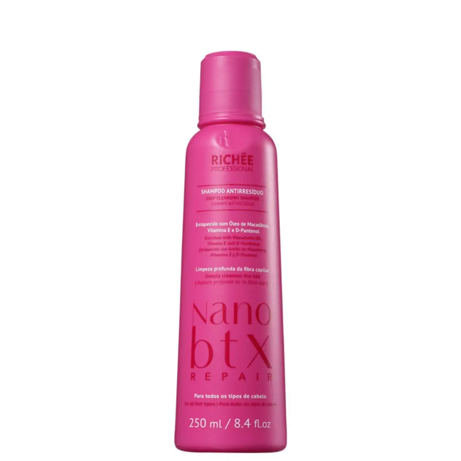 Shampoo Richée Professional Anti Residuo Nano Btx 250ml