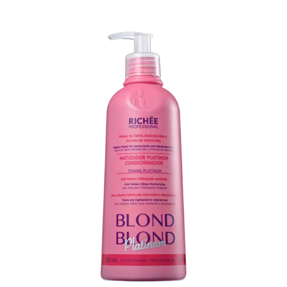 Condicionador Richee Matizador Platinum 500ml