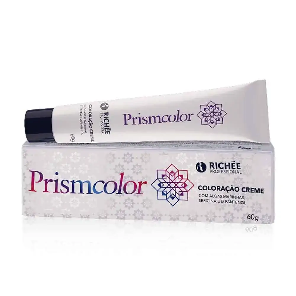 Coloracao Individual Permanente Richee Prismcolor 7.1 Cast Claro Marrom 60g