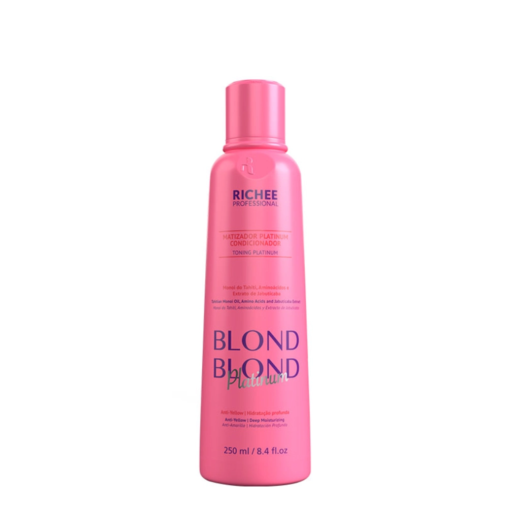 Matizador Richee Platinum Condicionador Blond 250ml