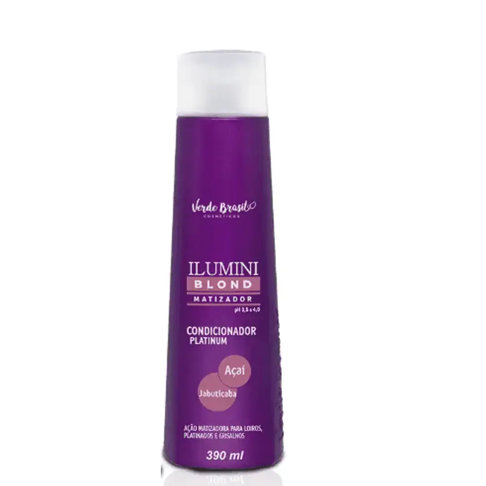 Condicionador Matizador Ilumini Blond - Verde Brasil - 390ml