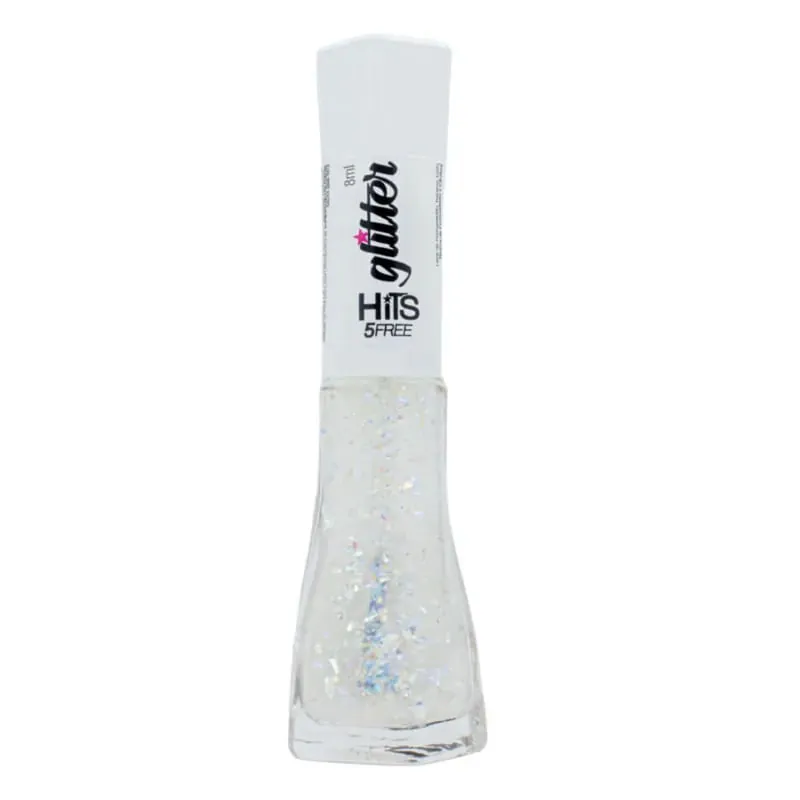 Esmalte Hits Glitter Jelly Clear Com 8ml