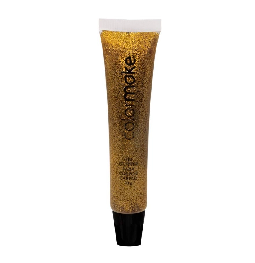 Gel Em Glitter Cor Ouro Colormake 30g