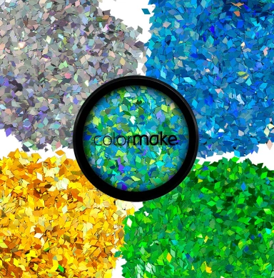 Gliter Sh 2g Diamante Az Turq 2907 Color Make