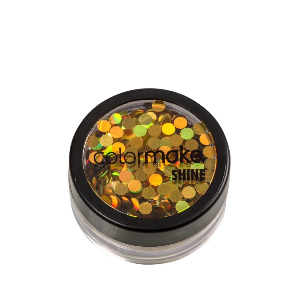 Glitter Ponto Ouro Holografico 2g
