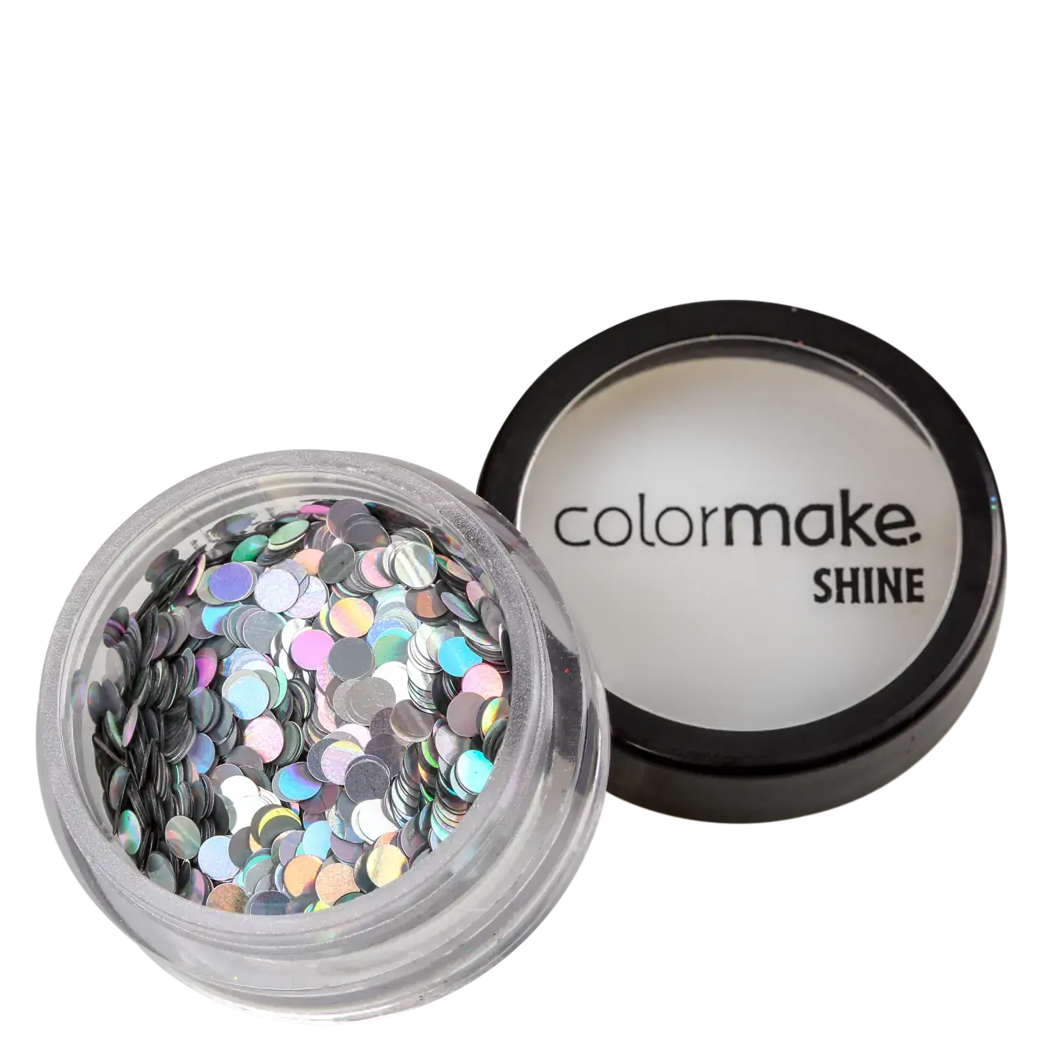Colormake Glitter Shine Ponto 2g Prata R.2918